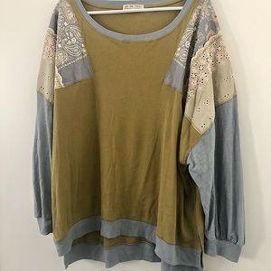 New Free People Long Sleeve Shirt